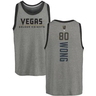 Tyler Wong Vegas Golden Knights Backer Tri-Blend Tank - Heathered Gray