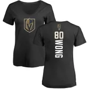 Tyler Wong Women's Vegas Golden Knights Backer Slim Fit V-Neck T-Shirt - Black