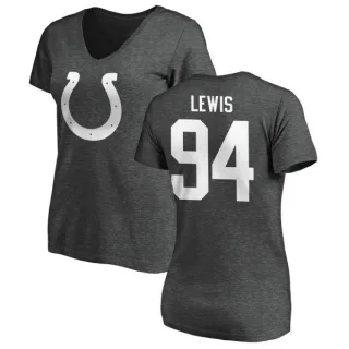 Tyquan Lewis Women's Indianapolis Colts One Color T-Shirt - Ash