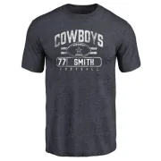 Tyron Smith Dallas Cowboys Flanker Tri-Blend T-Shirt - Navy