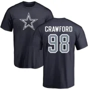 Tyrone Crawford Dallas Cowboys Name & Number Logo T-Shirt - Navy