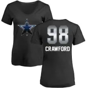 Tyrone Crawford Women's Dallas Cowboys Midnight Mascot T-Shirt - Black