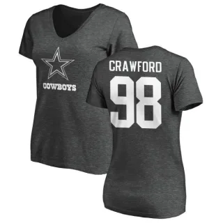 Tyrone Crawford Women's Dallas Cowboys One Color T-Shirt - Ash