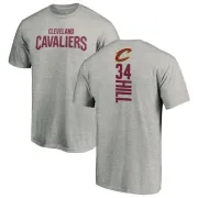 Tyrone Hill Cleveland Cavaliers Ash Backer T-Shirt