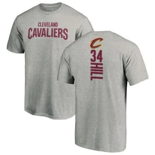 Tyrone Hill Cleveland Cavaliers Ash Backer T-Shirt