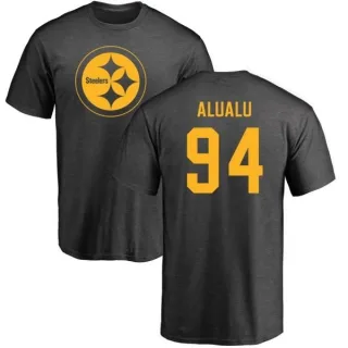 Tyson Alualu Pittsburgh Steelers One Color T-Shirt - Ash