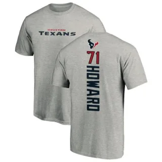 Tytus Howard Houston Texans Backer T-Shirt - Ash
