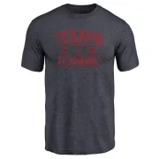 Tytus Howard Houston Texans Flanker Tri-Blend T-Shirt - Navy