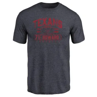 Tytus Howard Houston Texans Flanker Tri-Blend T-Shirt - Navy