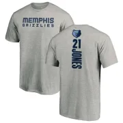 Tyus Jones Memphis Grizzlies Ash Backer T-Shirt