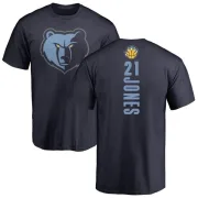 Tyus Jones Memphis Grizzlies Navy Backer T-Shirt