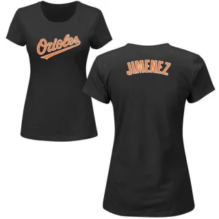 Ubaldo Jimenez Women's Baltimore Orioles Name & Number T-Shirt - Black