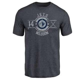 Ulf Nilsson Winnipeg Jets Insignia Tri-Blend T-Shirt - Navy