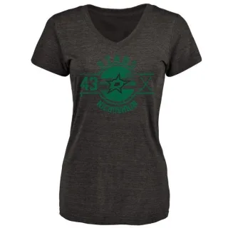 Valeri Nichushkin Women's Dallas Stars Insignia Tri-Blend T-Shirt - Black