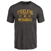 Vance McDonald Pittsburgh Steelers Flanker Tri-Blend T-Shirt - Black