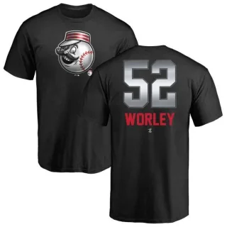 Vance Worley Cincinnati Reds Midnight Mascot T-Shirt - Black