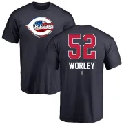 Vance Worley Cincinnati Reds Name and Number Banner Wave T-Shirt - Navy