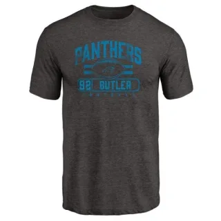 Vernon Butler Carolina Panthers Flanker Tri-Blend T-Shirt - Black