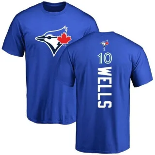 Vernon Wells Toronto Blue Jays Backer T-Shirt - Royal