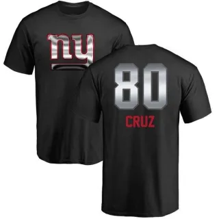 Victor Cruz New York Giants Midnight Mascot T-Shirt - Black