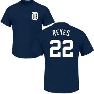 Victor Reyes Detroit Tigers Name & Number T-Shirt - Navy