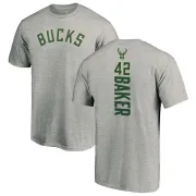 Vin Baker Milwaukee Bucks Ash Backer T-Shirt