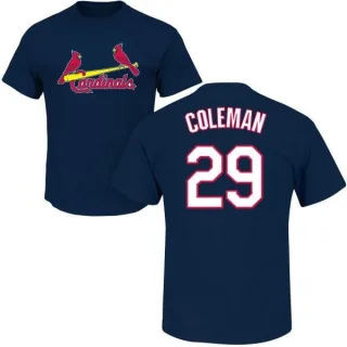 Vince Coleman St. Louis Cardinals Name & Number T-Shirt - Navy