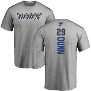 Vince Dunn St. Louis Blues Backer T-Shirt - Ash