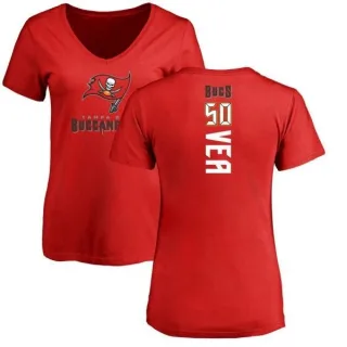 Vita Vea Women's Tampa Bay Buccaneers Backer Slim Fit T-Shirt - Red