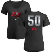 Vita Vea Women's Tampa Bay Buccaneers Midnight Mascot T-Shirt - Black