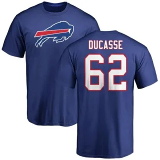 Vladimir Ducasse Buffalo Bills Name & Number Logo T-Shirt - Royal