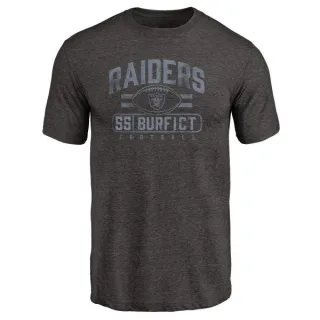 Vontaze Burfict Oakland Raiders Flanker Tri-Blend T-Shirt - Black