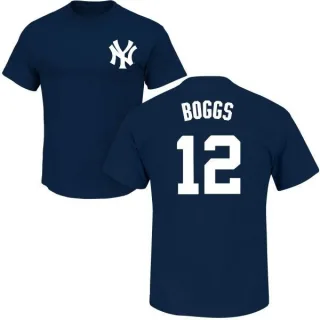 Wade Boggs New York Yankees Name & Number T-Shirt - Navy