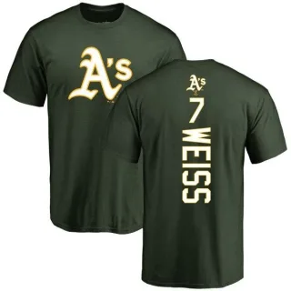 Walt Weiss Oakland Athletics Backer T-Shirt - Green