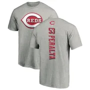 Wandy Peralta Cincinnati Reds Backer T-Shirt - Ash