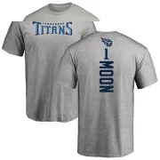 Warren Moon Tennessee Titans Backer T-Shirt - Ash