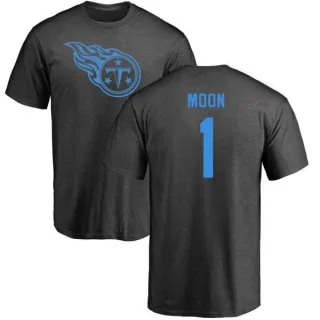 Warren Moon Tennessee Titans One Color T-Shirt - Ash