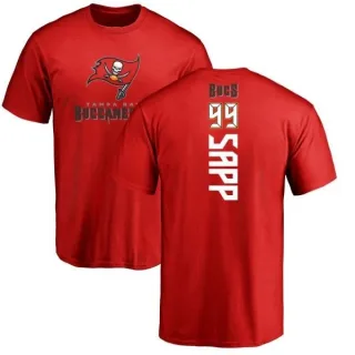 Warren Sapp Tampa Bay Buccaneers Backer T-Shirt - Red