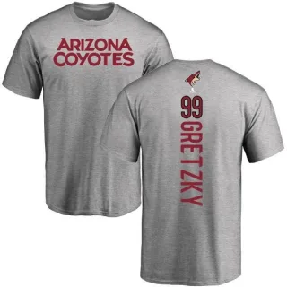 Wayne Gretzky Arizona Coyotes Backer T-Shirt - Ash