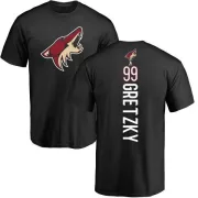 Wayne Gretzky Arizona Coyotes Backer T-Shirt - Black