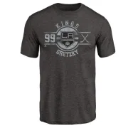 Wayne Gretzky Los Angeles Kings Insignia Tri-Blend T-Shirt - Black