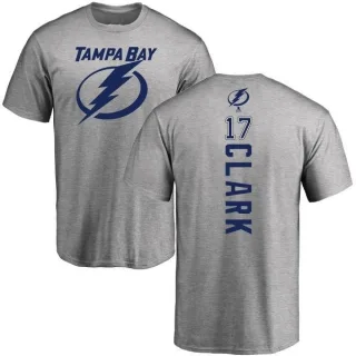 Wendel Clark Tampa Bay Lightning Backer T-Shirt - Ash