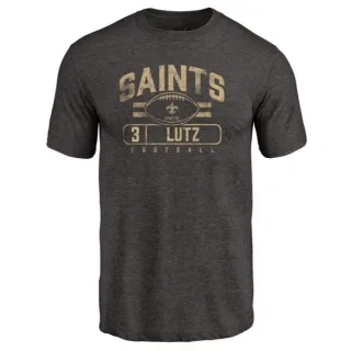 Wil Lutz New Orleans Saints Flanker Tri-Blend T-Shirt - Black