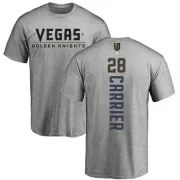 William Carrier Vegas Golden Knights Backer T-Shirt - Heathered Gray