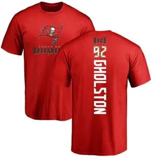 William Gholston Tampa Bay Buccaneers Backer T-Shirt - Red