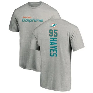 William Hayes Miami Dolphins Backer T-Shirt - Ash