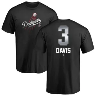 Willie Davis Los Angeles Dodgers Midnight Mascot T-Shirt - Black