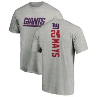 Willie Mays New York Giants Backer T-Shirt - Ash