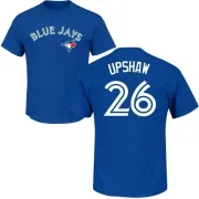 Willie Upshaw Toronto Blue Jays Name & Number T-Shirt - Royal