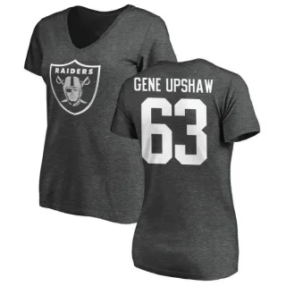 Wilson Gene Upshaw Women's Oakland Raiders One Color T-Shirt - Ash